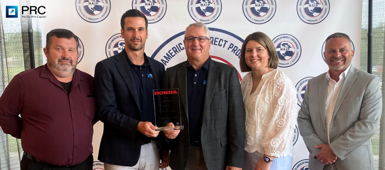PRC Named a 2026 Honda Indirect Procurement Supplier Award Winner in the Innovation Category